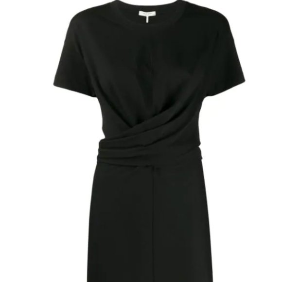 NWOT Rag & Bone wrap front T-shirt dress Sz XS - Picture 2 of 8